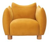 ZUO Meia Accent Chair Mustard