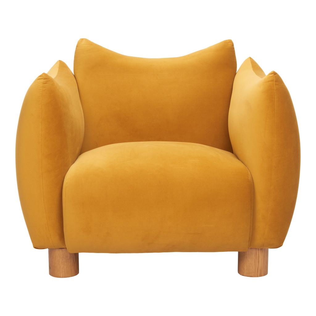 ZUO Meia Accent Chair Mustard
