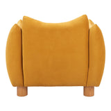 ZUO Meia Accent Chair Mustard
