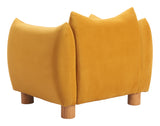 ZUO Meia Accent Chair Mustard