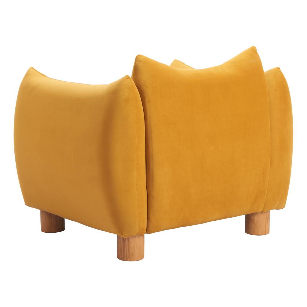 ZUO Meia Accent Chair Mustard