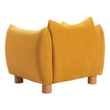 ZUO Meia Accent Chair Mustard