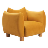 ZUO Meia Accent Chair Mustard