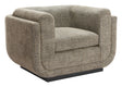 ZUO Sereneu Accent Chair Green Tweed