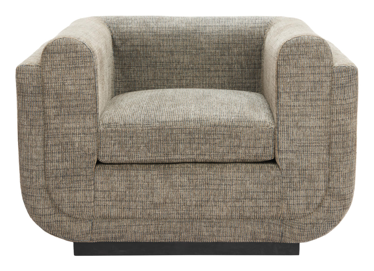 ZUO Sereneu Accent Chair Green Tweed
