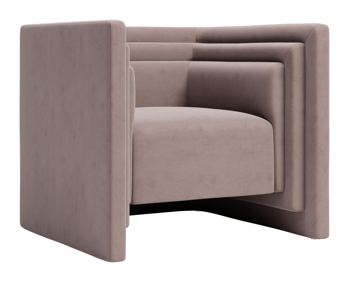 ZUO Trippel Armchair Taupe