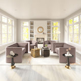 ZUO Trippel Armchair Taupe
