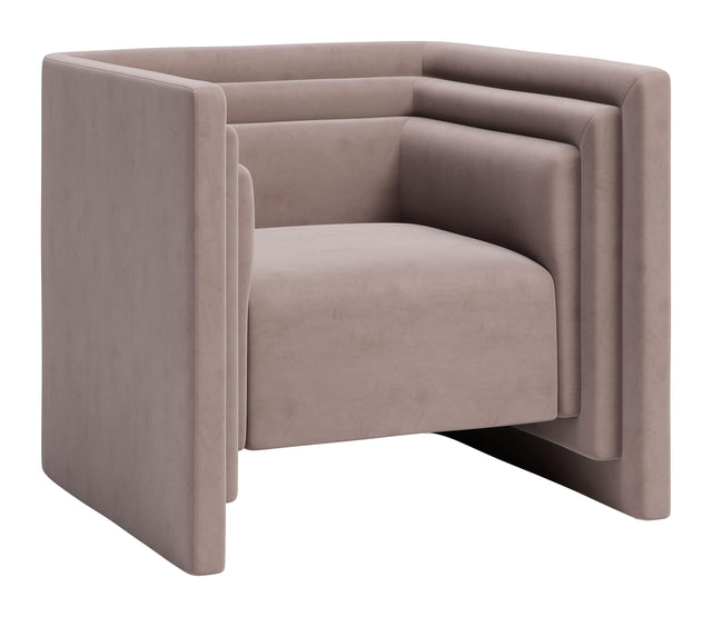 ZUO Trippel Armchair Taupe