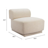 ZUO Anese Accent Chair Multigrain Beige