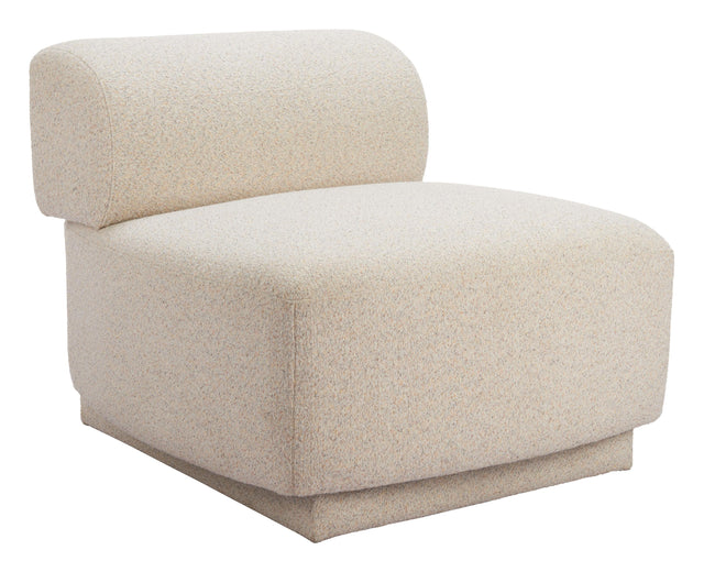ZUO Anese Accent Chair Multigrain Beige