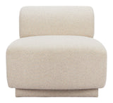 ZUO Anese Accent Chair Multigrain Beige