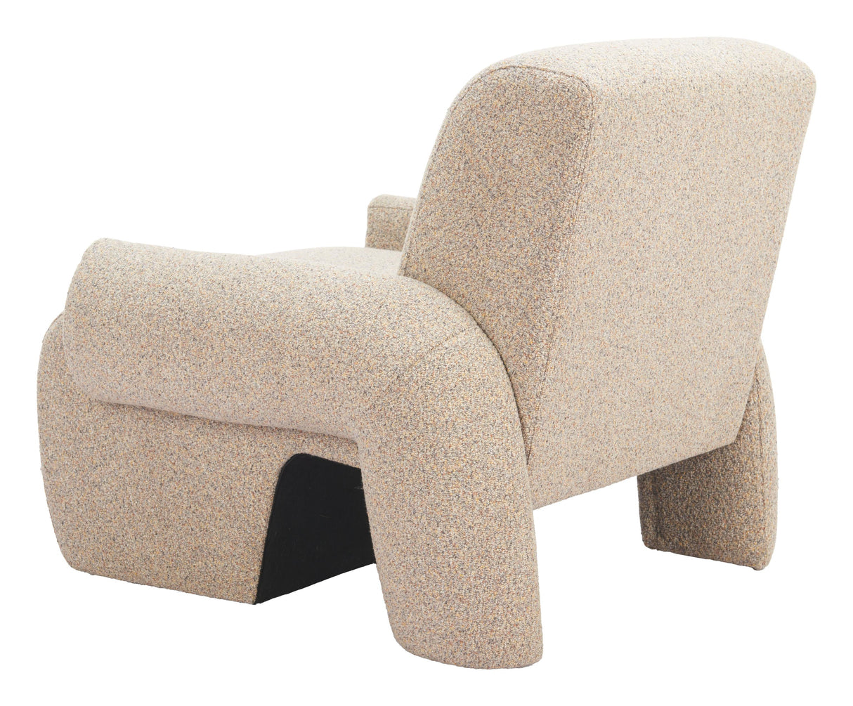 ZUO Rura Accent Chair Heathered Beige