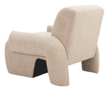 ZUO Rura Accent Chair Heathered Beige