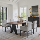 ZUO Lisse Rectangular Dining Table Espresso