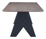 ZUO Lisse Rectangular Dining Table Espresso