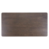 ZUO Lisse Rectangular Dining Table Espresso