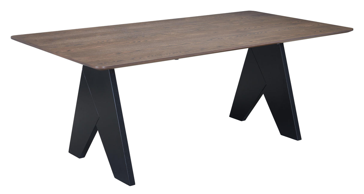 ZUO Lisse Rectangular Dining Table Espresso