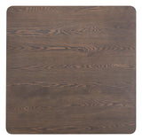 ZUO Lisse Square Dining Table Espresso