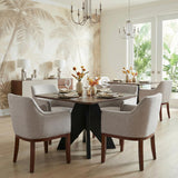 ZUO Lisse Square Dining Table Espresso