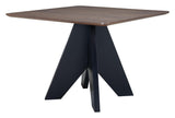 ZUO Lisse Square Dining Table Espresso