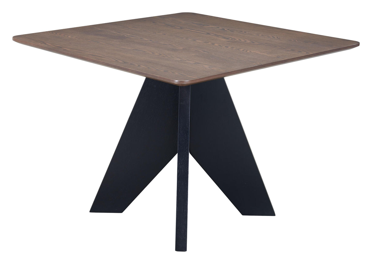 ZUO Lisse Square Dining Table Espresso