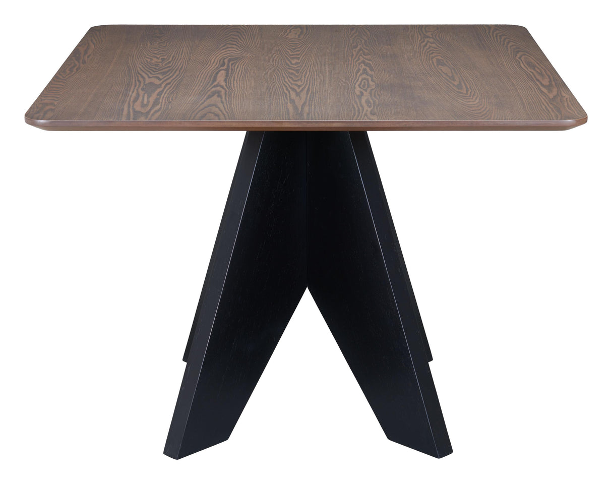 ZUO Lisse Square Dining Table Espresso