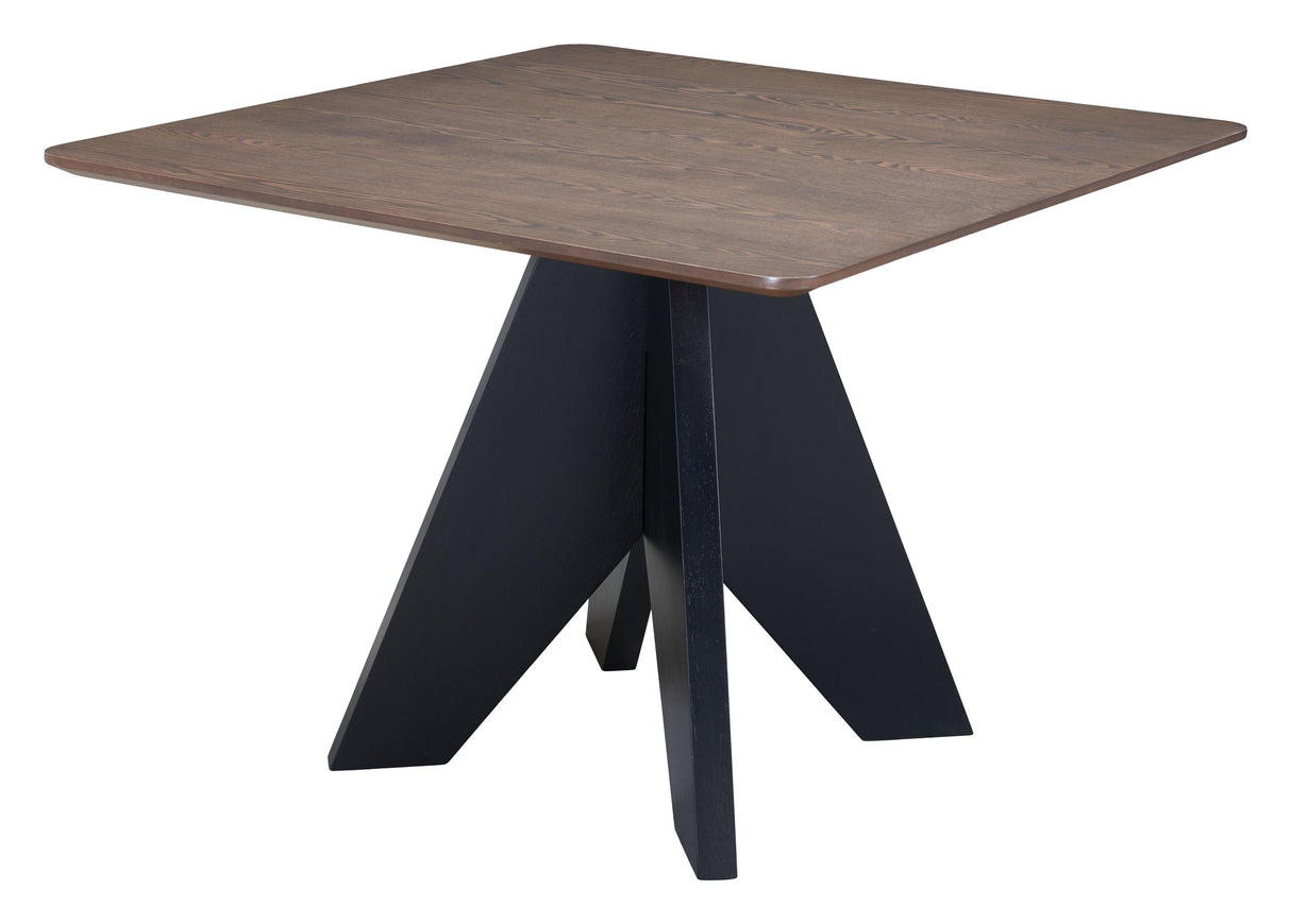 ZUO Lisse Square Dining Table Espresso