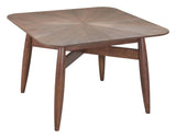 ZUO Silea Square Dining Table Espresso