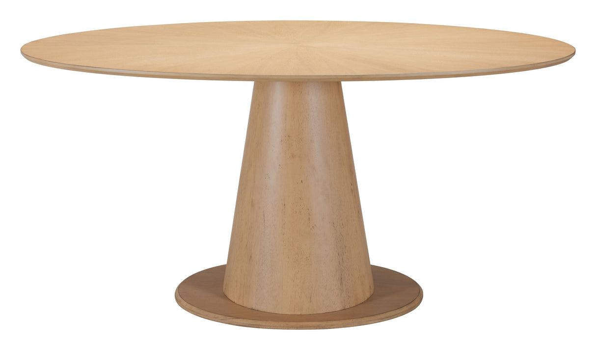 ZUO Disque Dining Table Natural