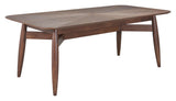 ZUO Silea Rectangular Dining Table Espresso
