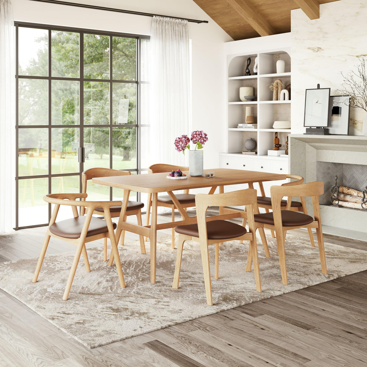 ZUO Rovina Dining Table Natural