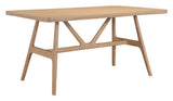 ZUO Rovina Dining Table Natural