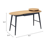 ZUO Tarkiz Desk Natural