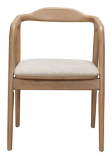 ZUO Hosoi Dining Chair Beige