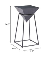 ZUO Pira Side Table Black