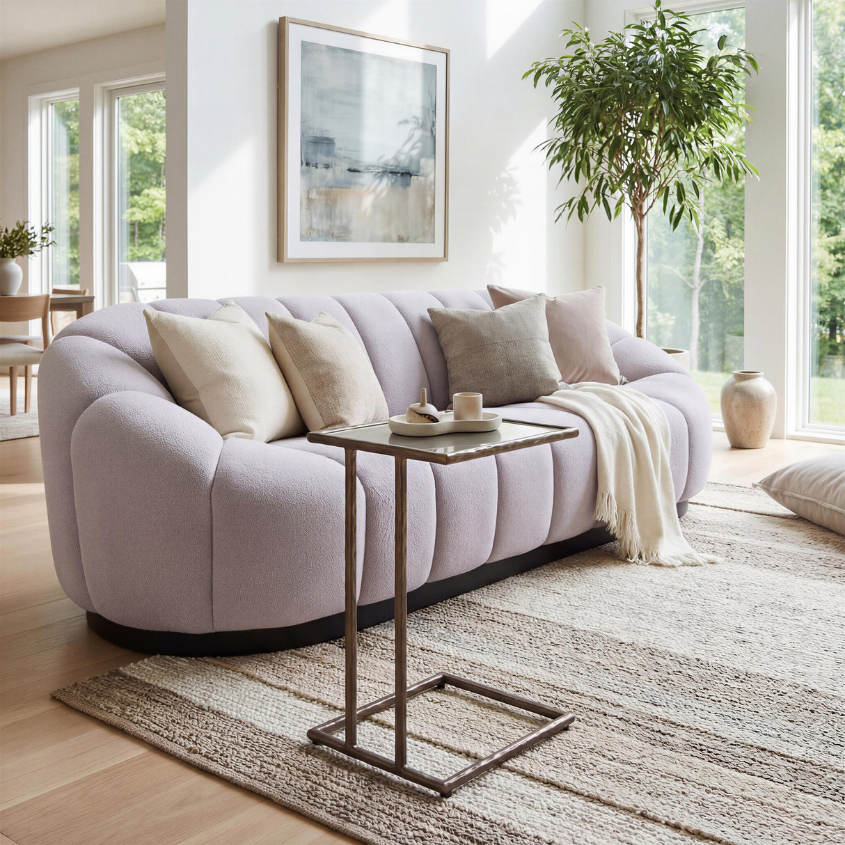 ZUO Ringen Side Table Bronze