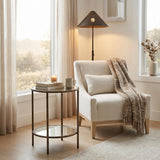 ZUO Anelli Side Table Bronze