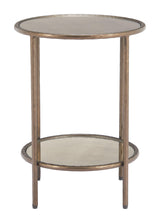 ZUO Anelli Side Table Bronze