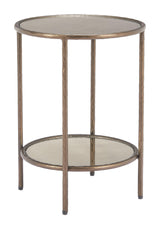 ZUO Anelli Side Table Bronze