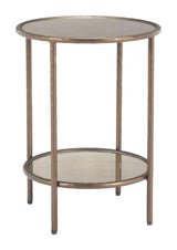 ZUO Anelli Side Table Bronze