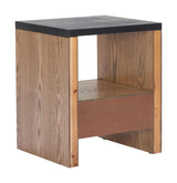 ZUO Natt Side Table Black