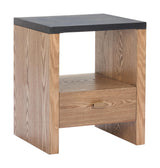 ZUO Natt Side Table Black