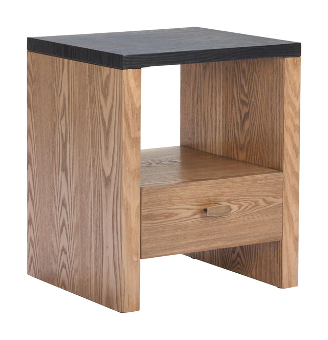 ZUO Natt Side Table Black