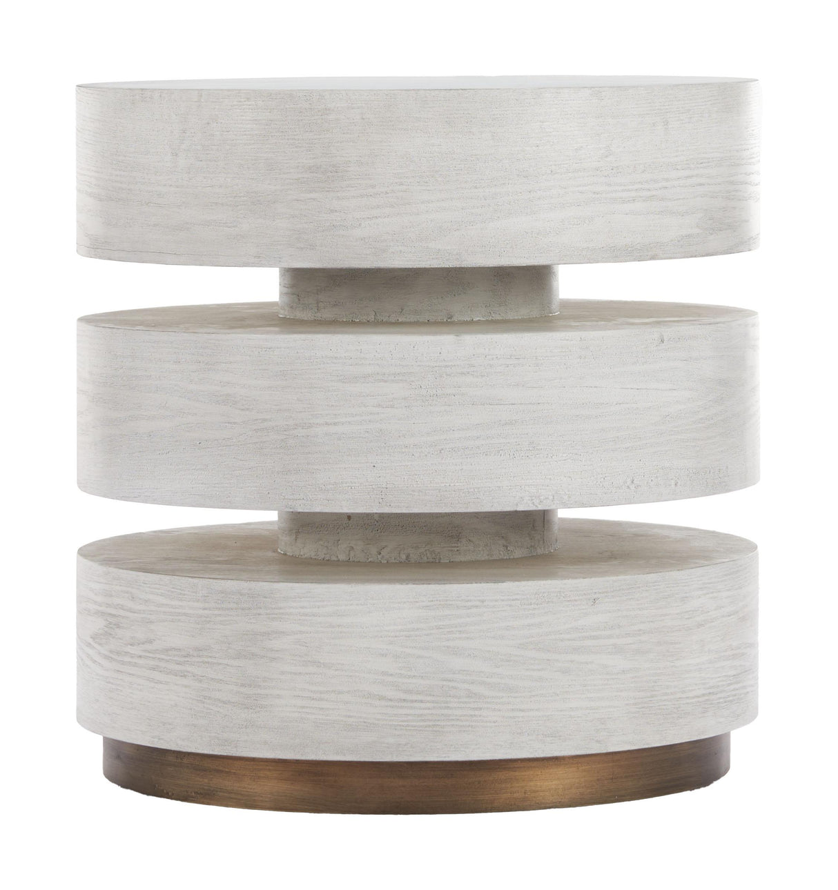ZUO Laha Side Table Oak White