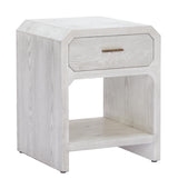 ZUO Yume Side Table Oak White