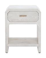 ZUO Yume Side Table Oak White