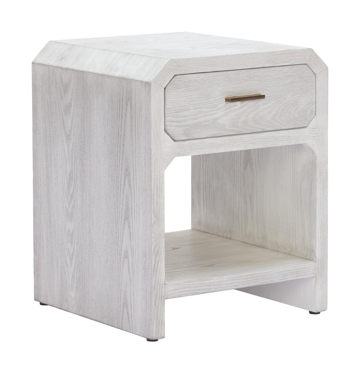 ZUO Yume Side Table Oak White