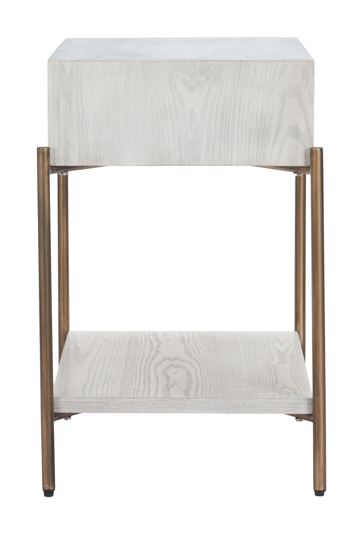 ZUO Yoru Side Table Oak White