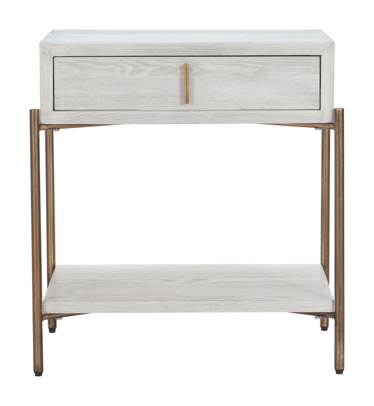 ZUO Yoru Side Table Oak White