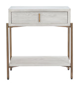 ZUO Yoru Side Table Oak White